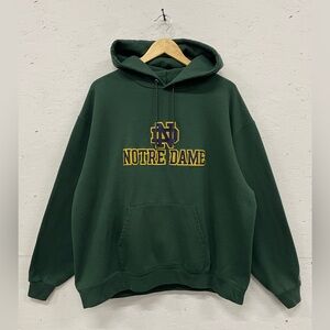 Vintage Notre Dame Champion Hoodie, Size XL